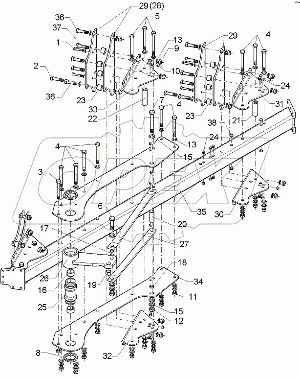  602 8250 Basic frame