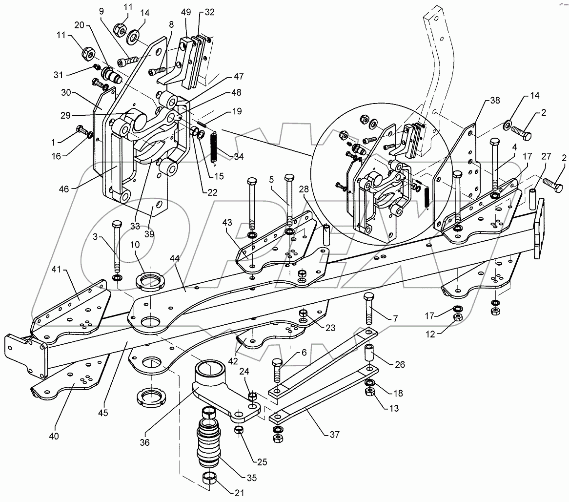  602 8523 Basic frame