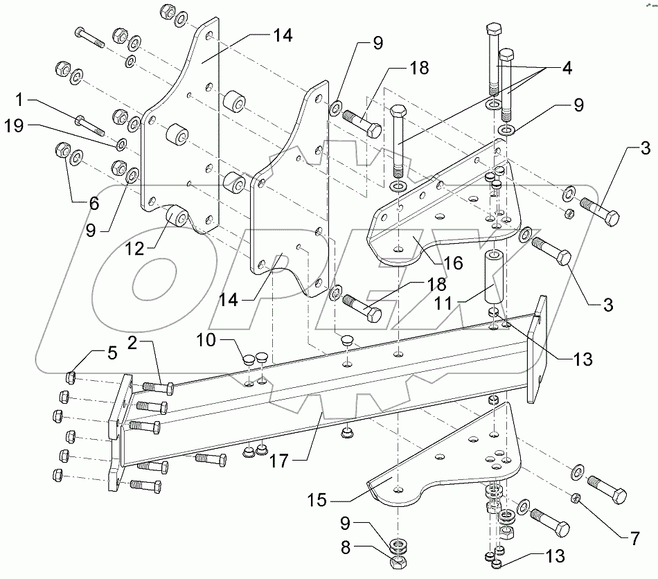  602 8245 Frame extension