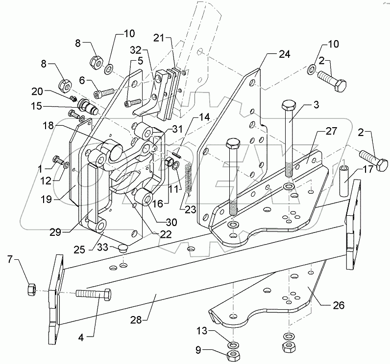  602 8520 Frame extension