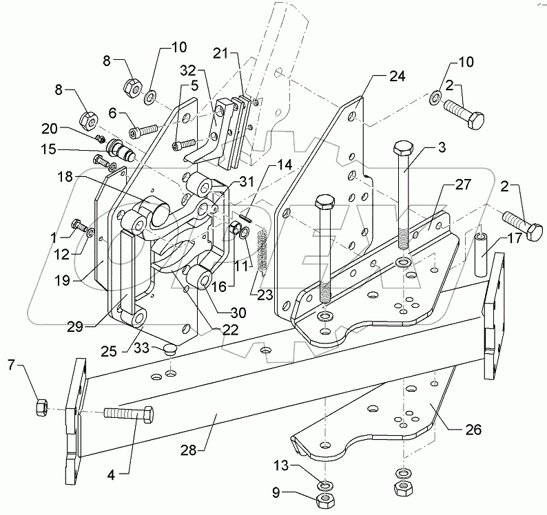  602 8521 Frame extension