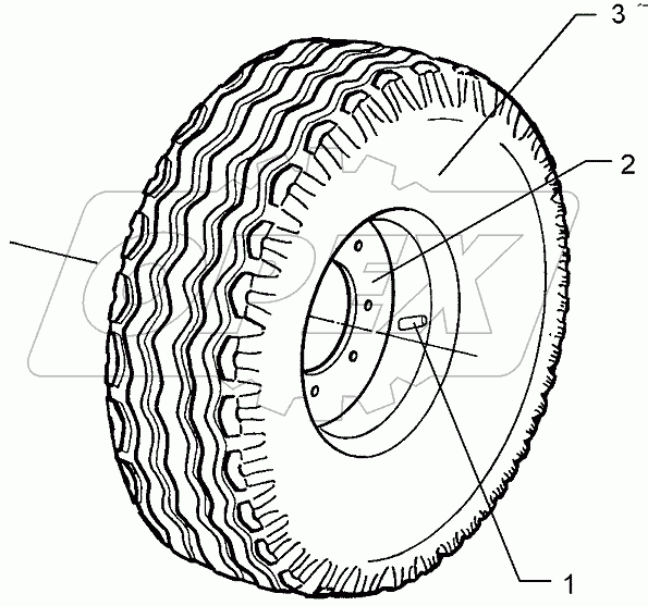  549 8849 Wheel