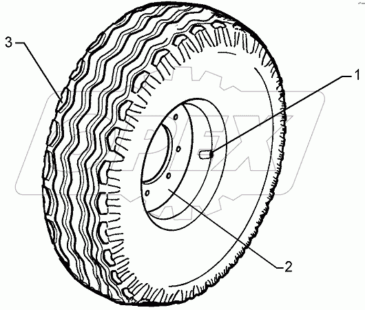 550 8862 Wheel