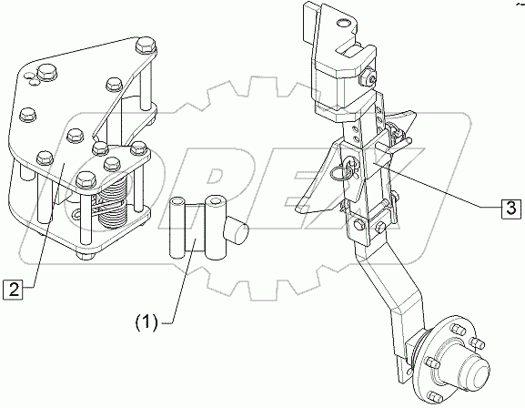  648 4213 Depth wheel