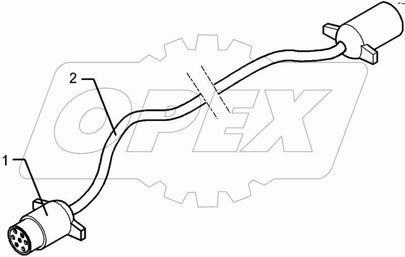  373 4150 Extension cable