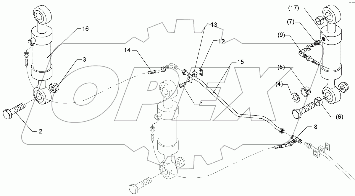 675 1126 Hydraulic assembly