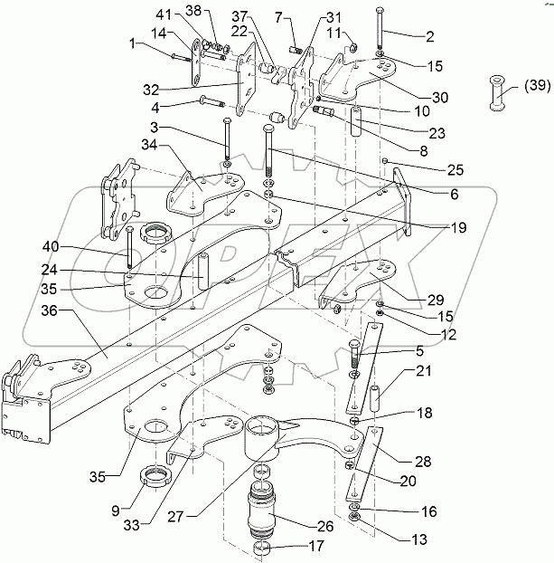  602 8258 Basic frame