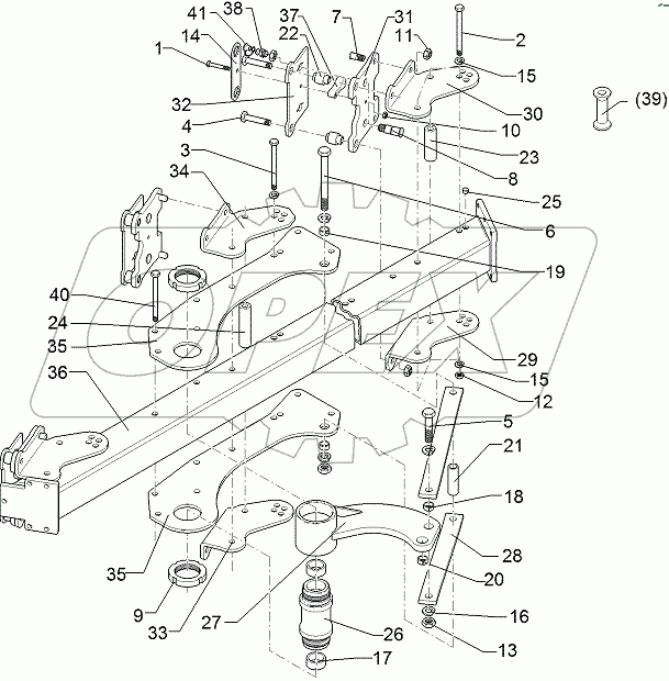  602 8260 Basic frame