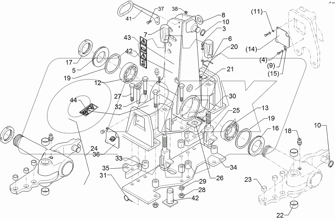  633 7552 Turnover mechanism