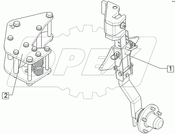  648 4182 Depth wheel