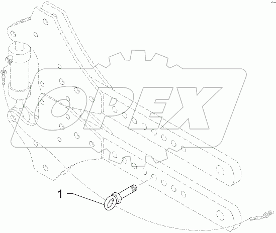  475 4394 Hose carrier