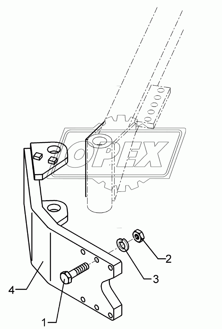 Bracket FixPack 160x65x65-201