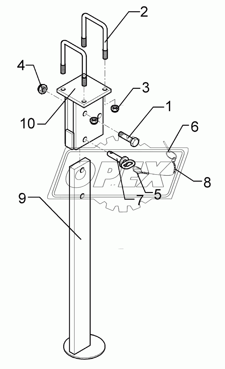 Stand Fix-Pack 70x22x770