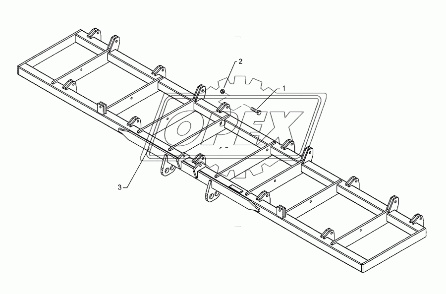 Basic frame Smaragd 9/500-S RE