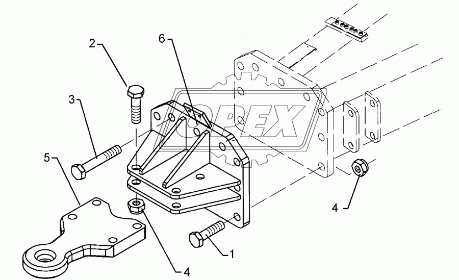 Traction device D58 Gigant 800 1