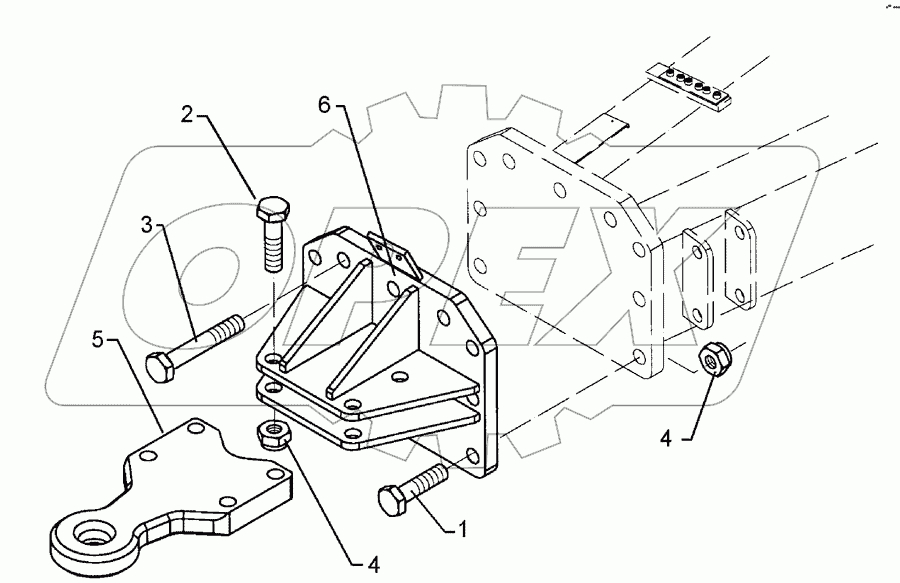 Traction device D58 Gigant 800