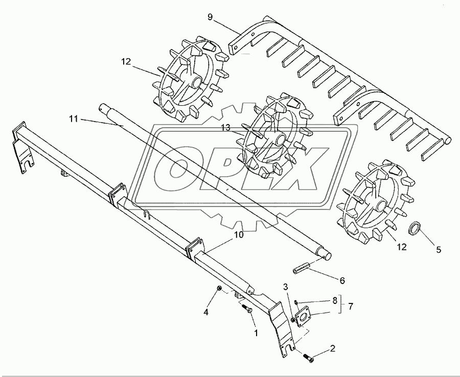 Nockenring roller D450-200 LI SM9