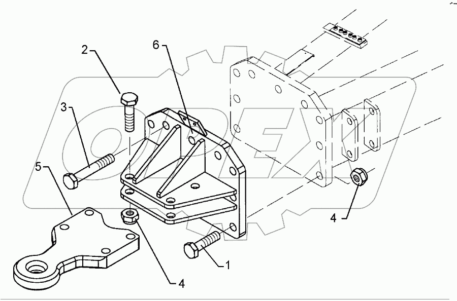 Traction device D58 Gigant 800