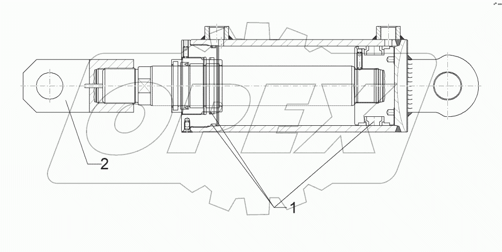 5752264 Hydraulic ram