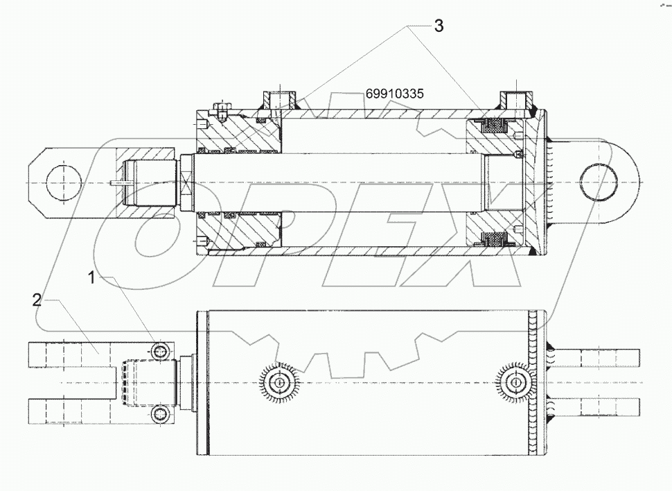 5752356 Hydraulic ram