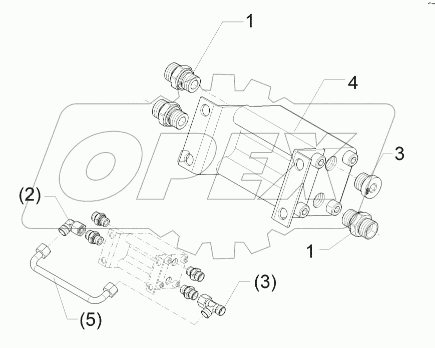 57510576 Flow devider