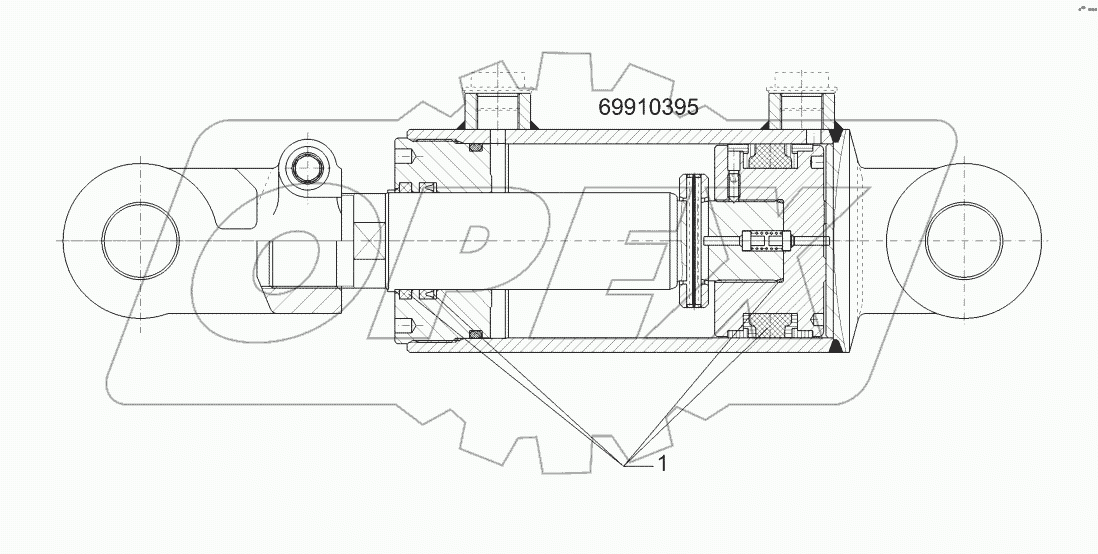 57510848 Hydraulic ram