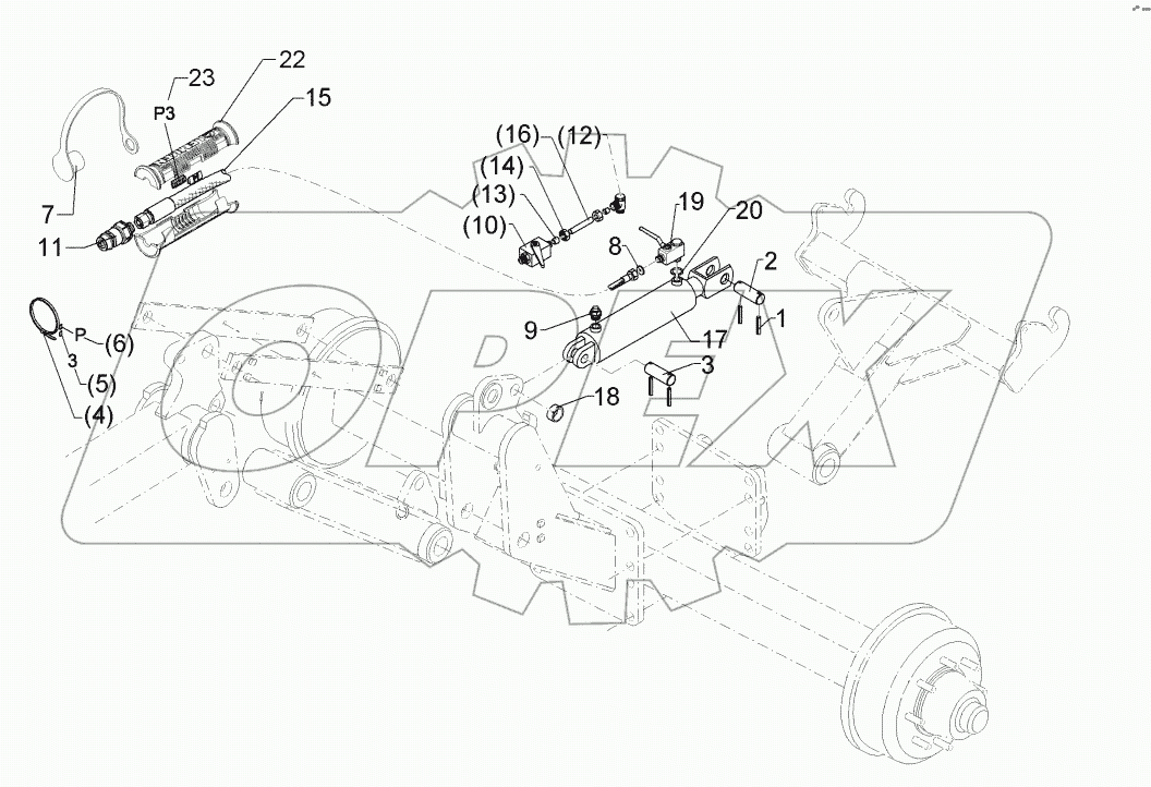 6755305 HY-assembly lift linkage