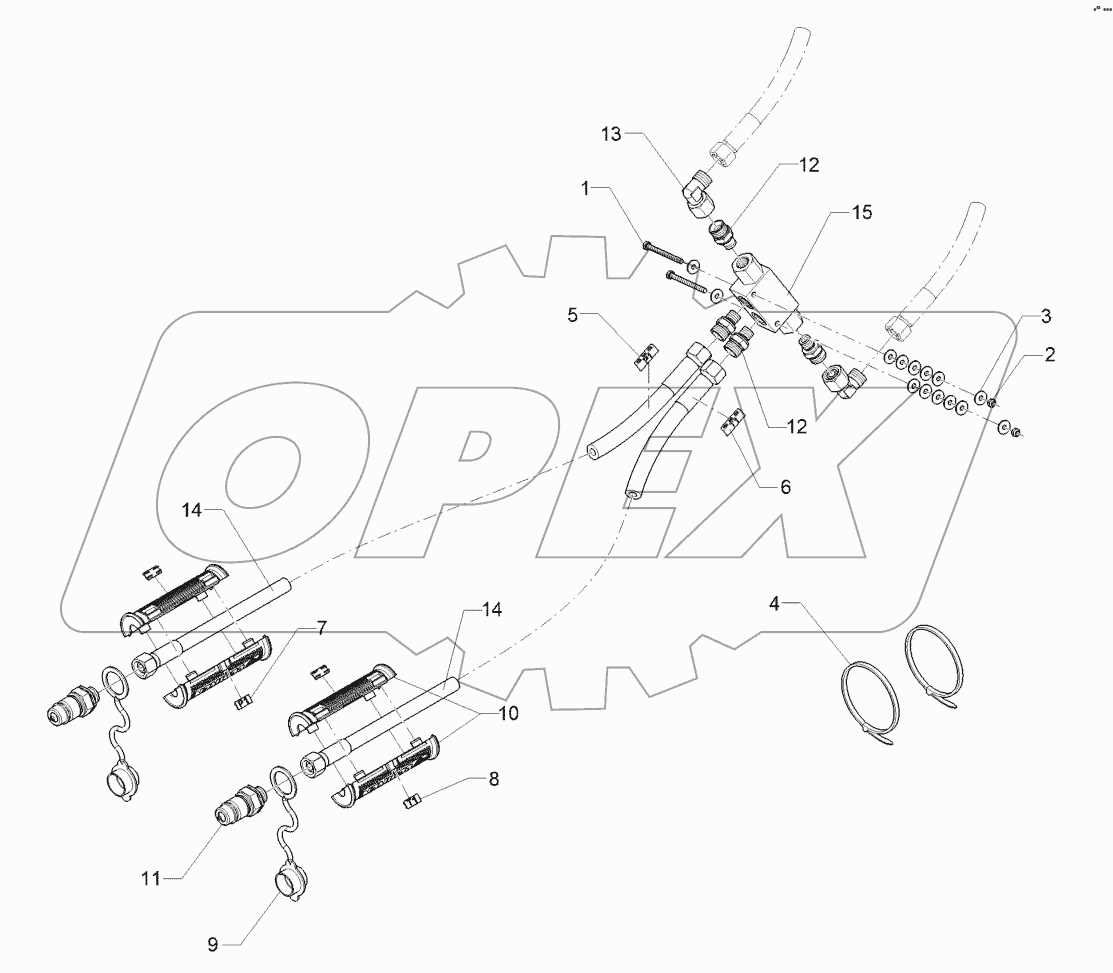 67510630 Hydraulic assembly