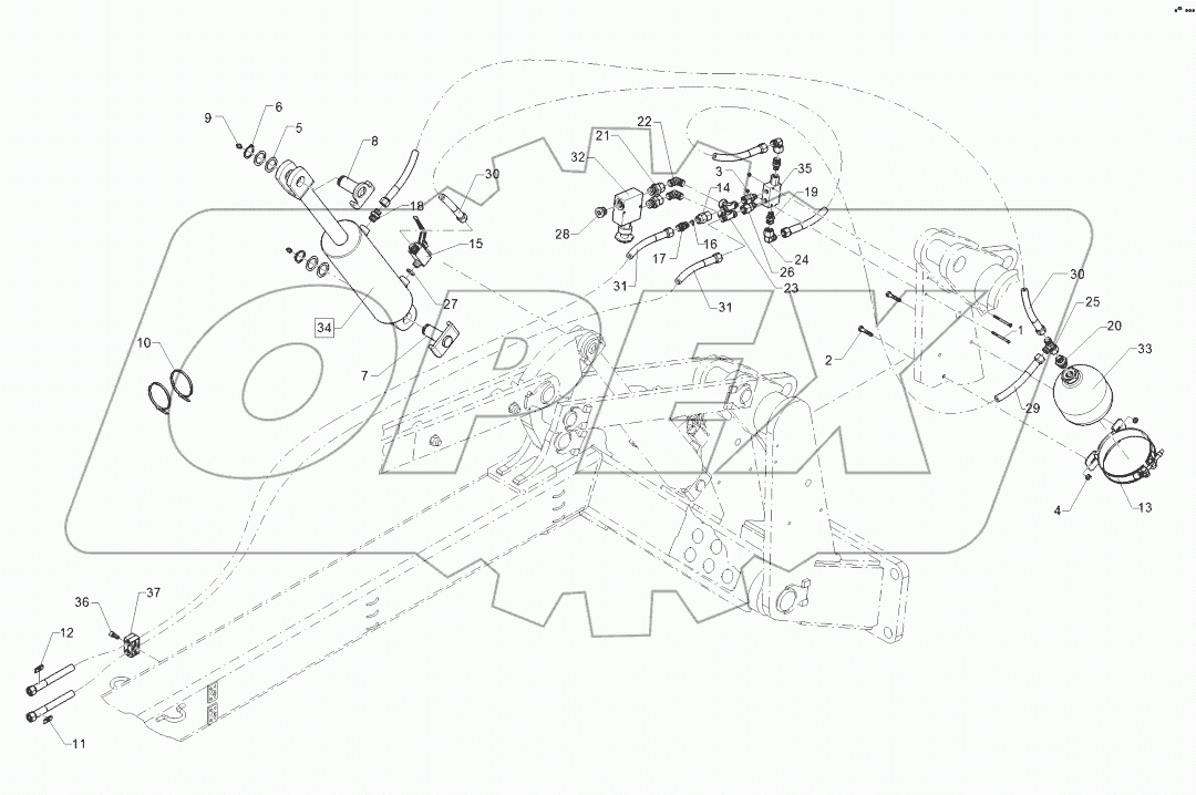 67510633 Hydraulic assembly