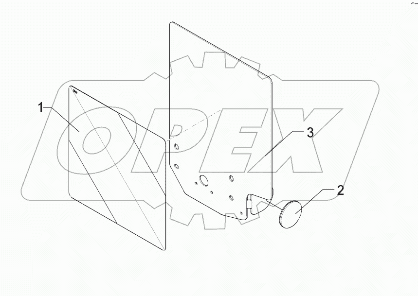 57010015 Warning board