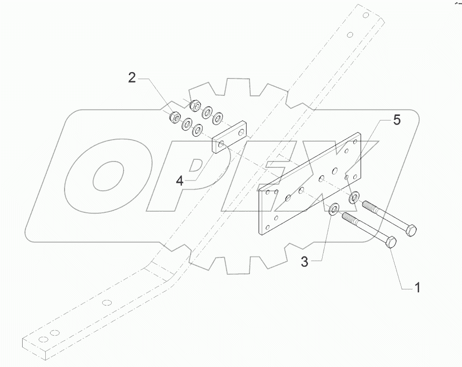 67010176 Holder plate