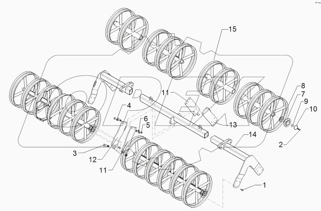 62210396 Double profile ring roller