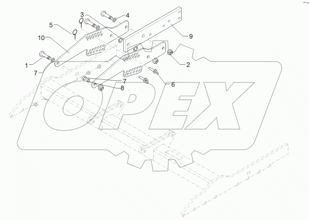 61210116 Carrier depth adjustment