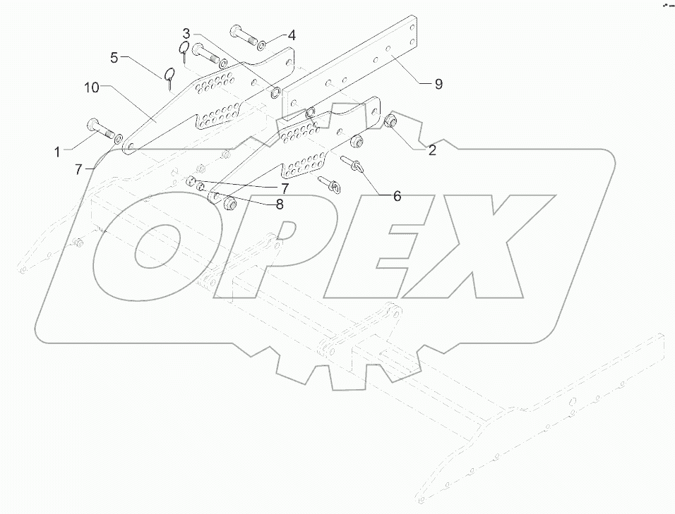  61210116 Carrier depth adjustment