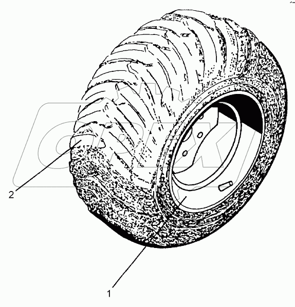  5508900 Wheel 8/221/275
