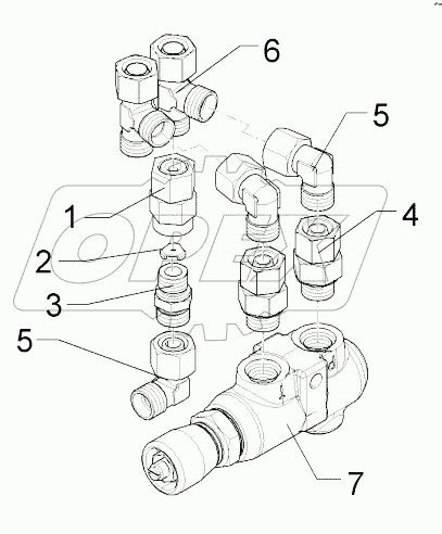  57510521 Extension set
