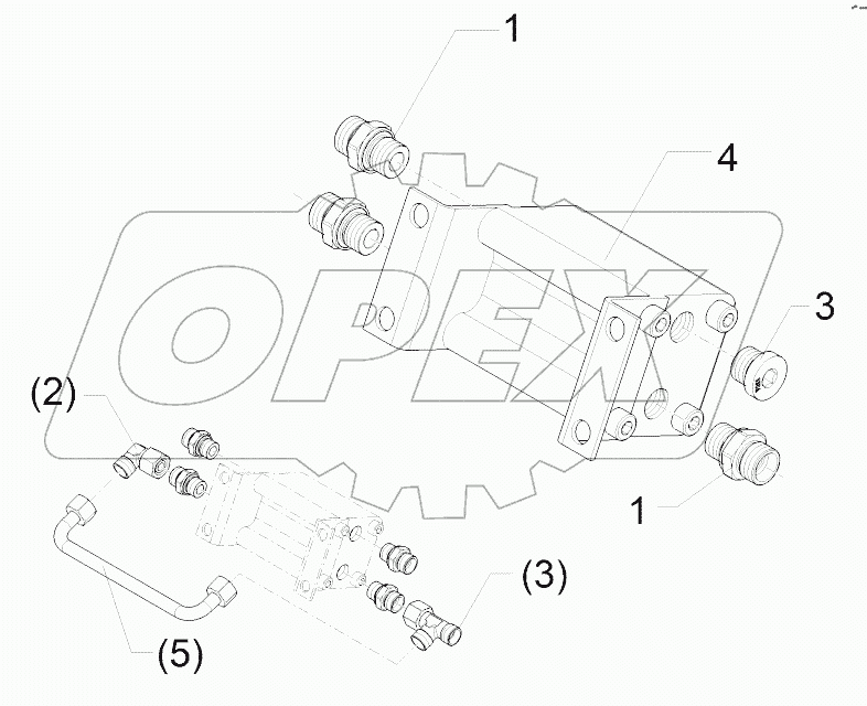  57510576 Flow devider