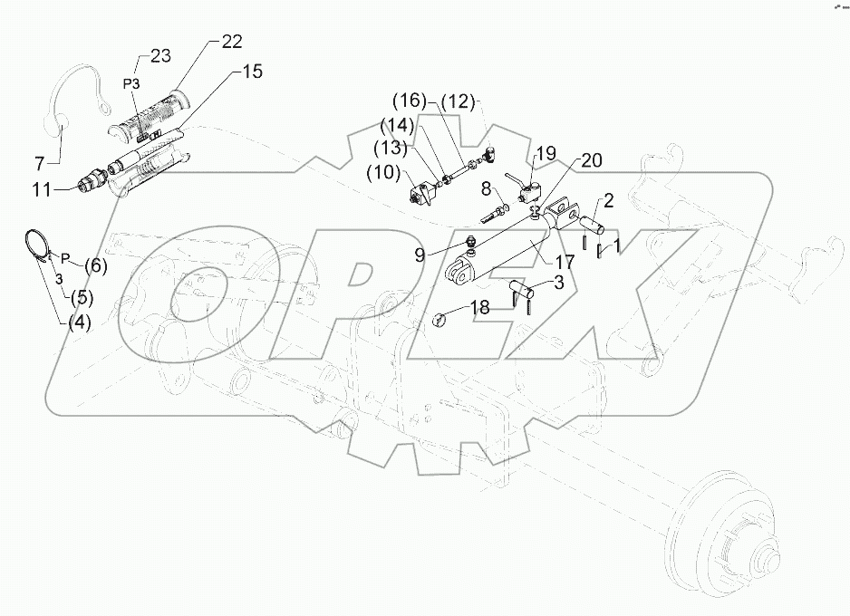  6755305 HY-assembly lift linkage