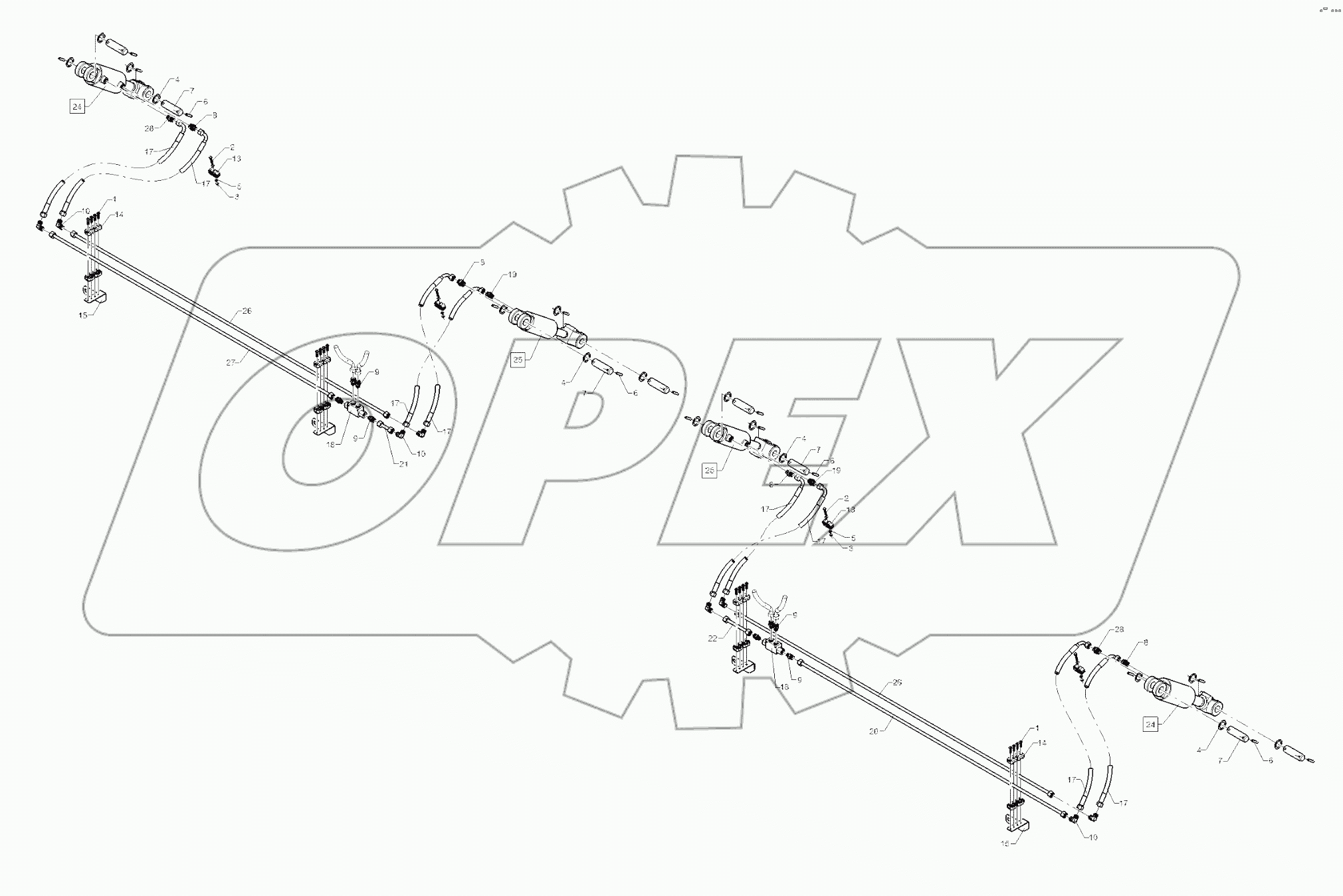  67510614 Hydraulic assembly