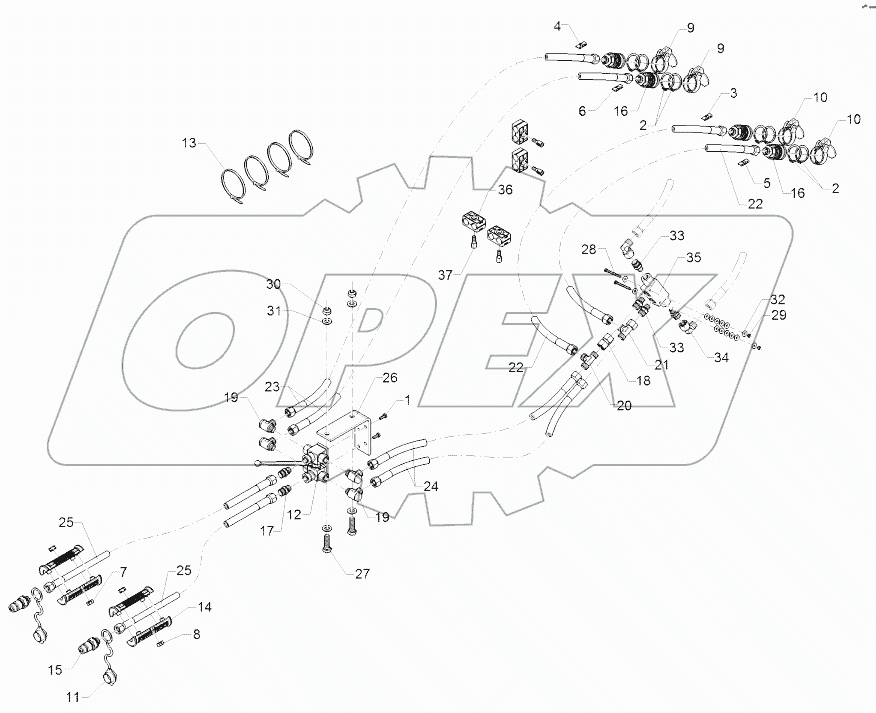  67510629 Hydraulic assembly