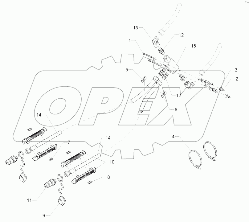  67510630 Hydraulic assembly