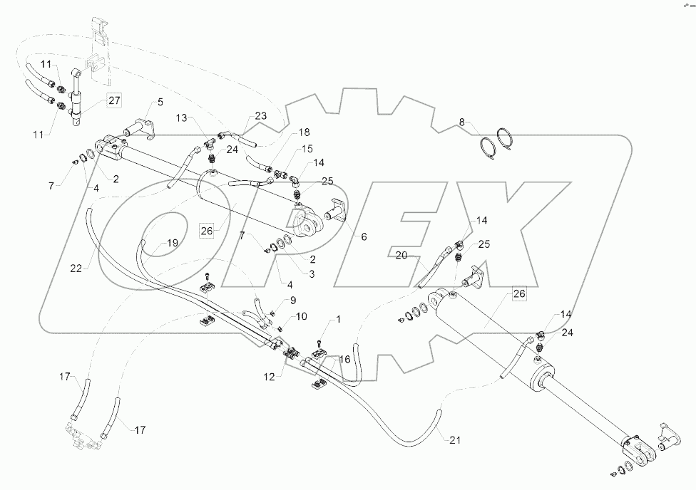  67510631 Hydraulic assembly
