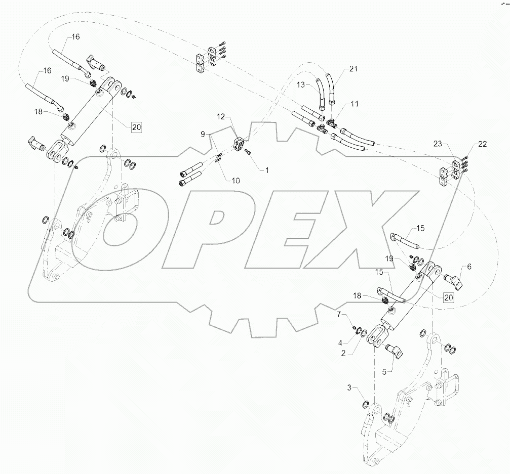  67510654 Hydraulic assembly