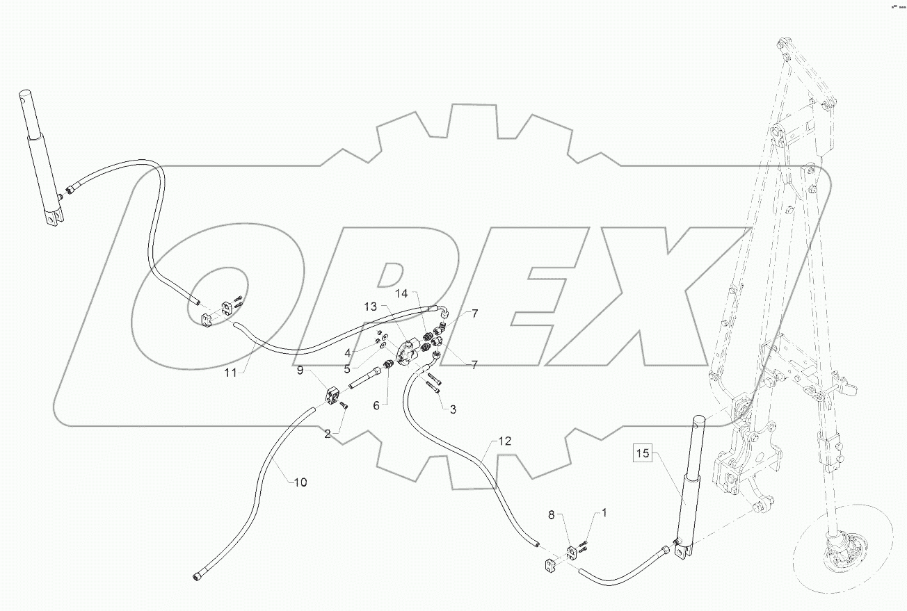  67510657 Hydraulic assembly