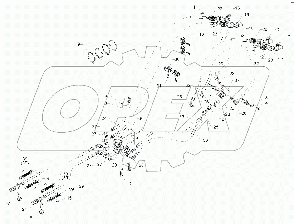  67510907 HY-assembly directional valve