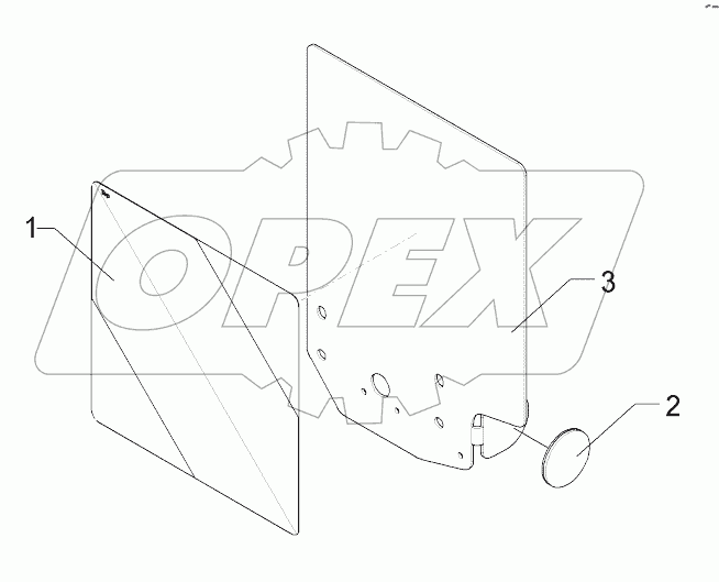  57010015 Warning board