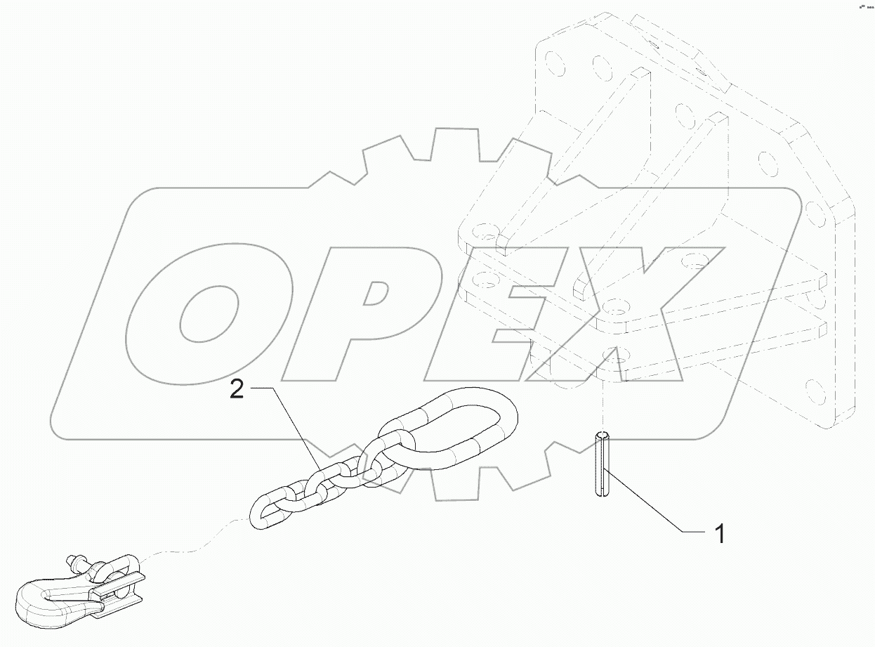 33110011 Safety chain
