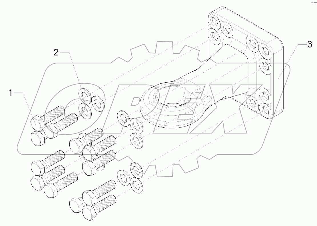  64010092 Traction loop