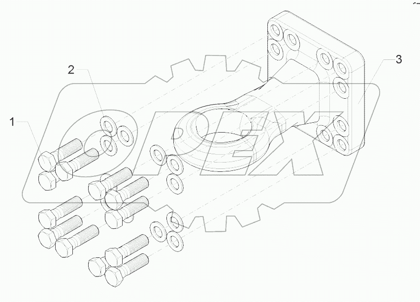  64010093 Traction loop