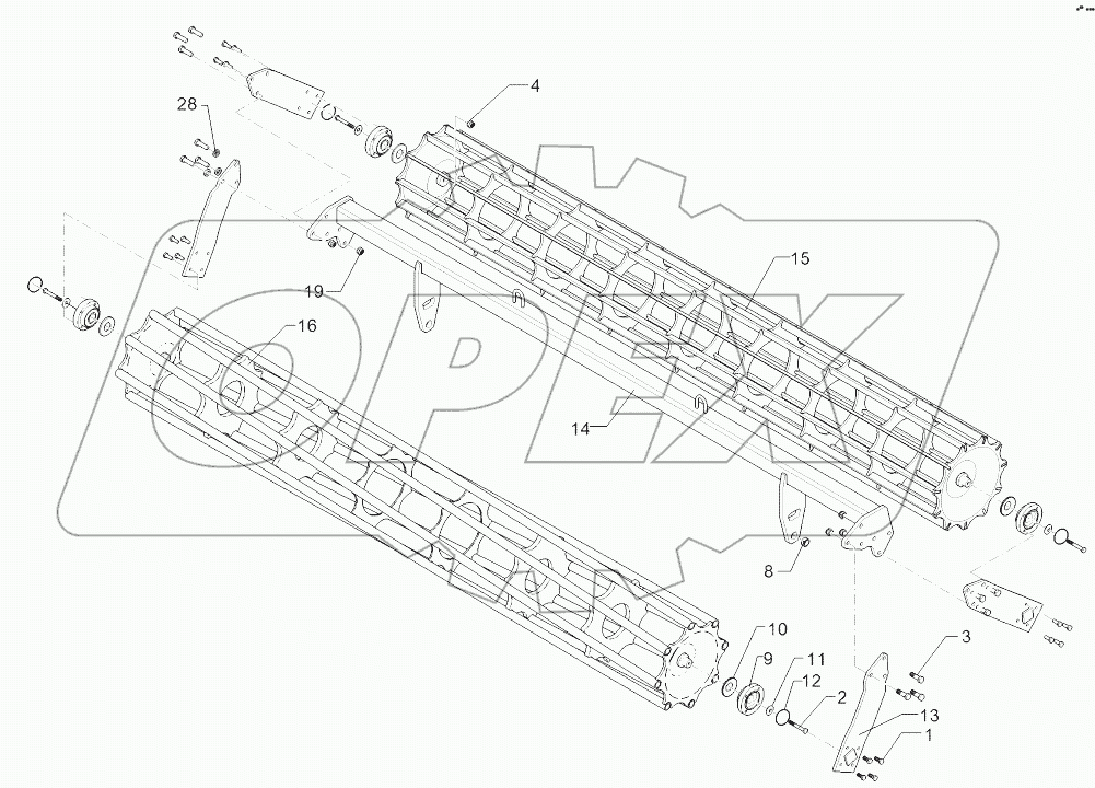  6227306 Double roller